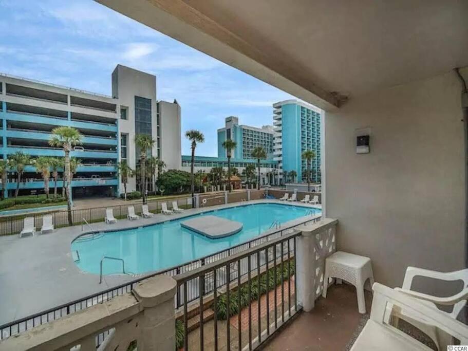 Pool Front & Across From Beach Myrtle Beach Kültér fotó